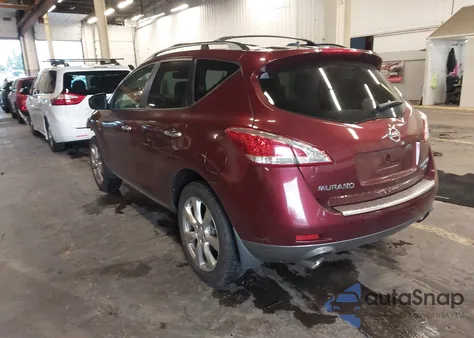 2012 Nissan Murano Le from USA, damaged, VIN JN8AZ1MW9CW215767